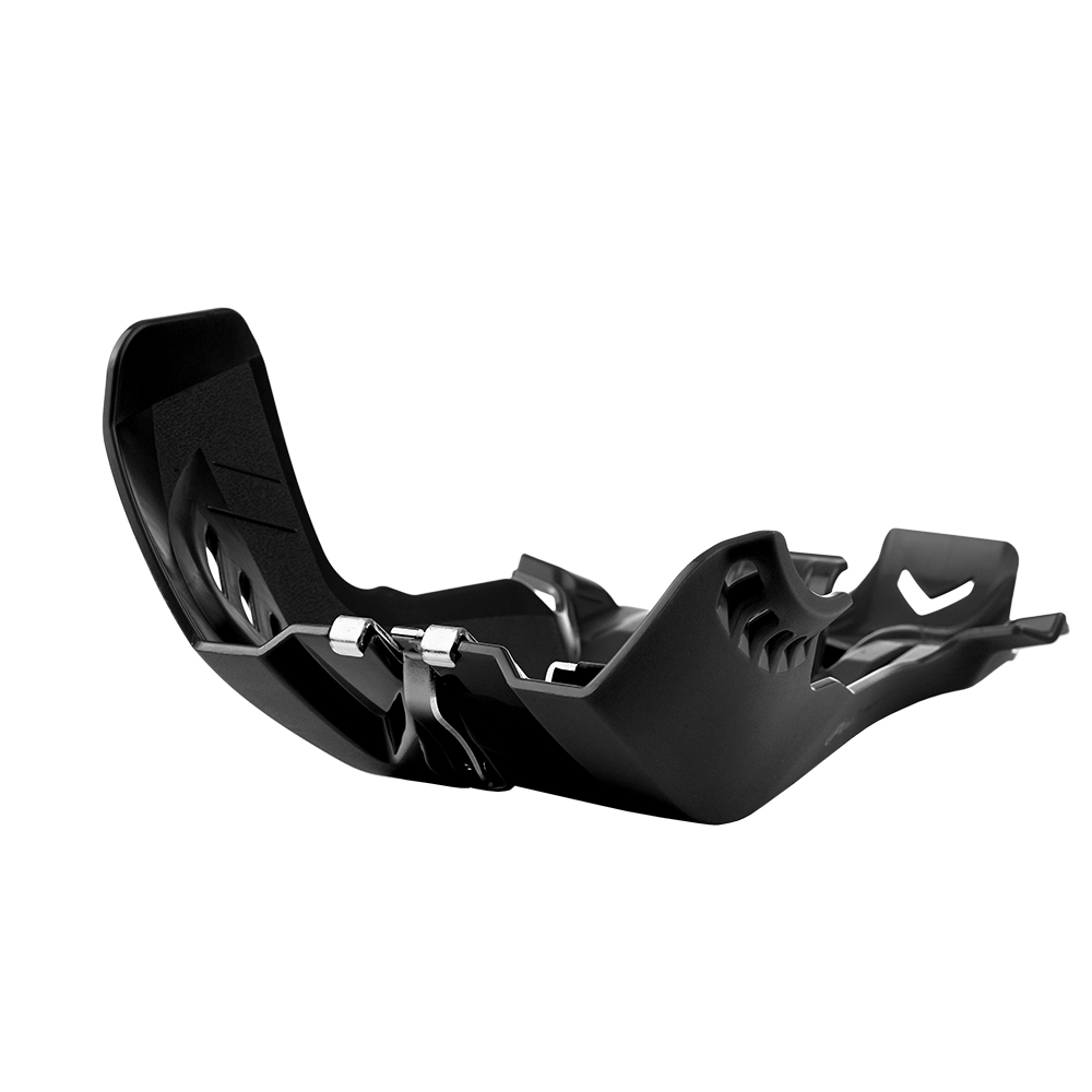 SKID PLATE INC LINKAGE PROTECTION KTM/HQV SX/TC/TX250-300 19-22, TE250-300 20-23 BLACK